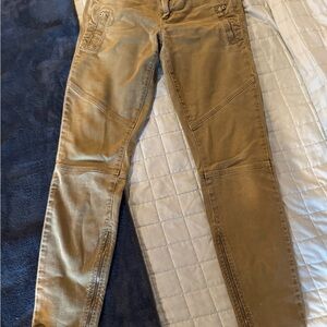 PAIGE Marley Olive Green Skinny Jeans -RARE